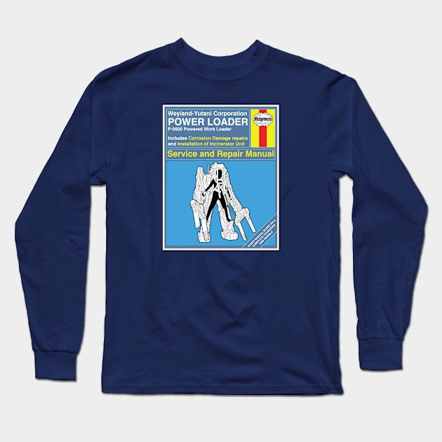 Power Loader P-5000 Long Sleeve T-Shirt by TommyArtDesign